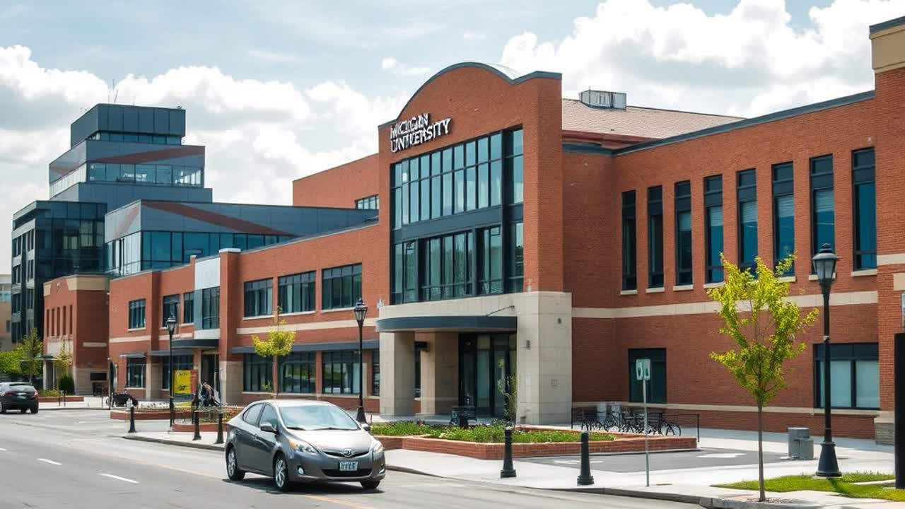 East Lansing commercial district
