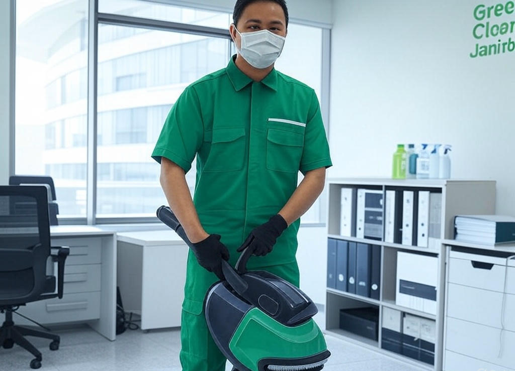 "Infographic: 'Why Cleanliness is Your Brand' shows janitorial services boost brand image, productivity, and customer satisfaction."